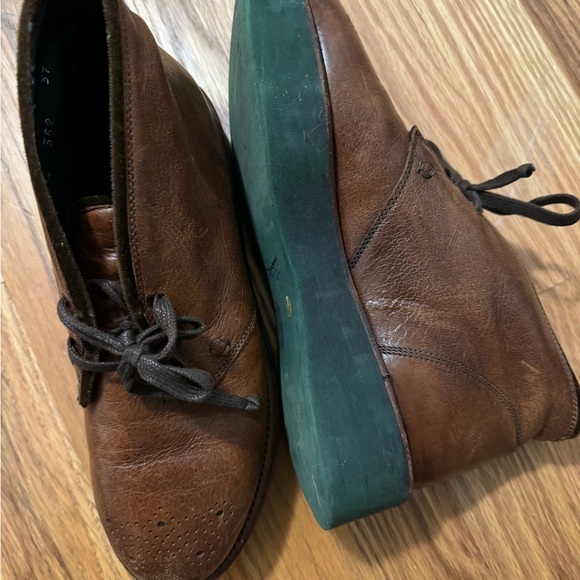 Raparo brown leather shoe - Picture 4 of 6